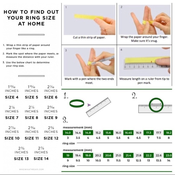 📣 SIZE STYLE FIT CHARTS FOR ONLINE SHOPPING (1 of 2) - Picture 10 of 16